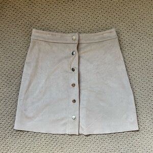Aqua (Bloomingdale’s) Suede Skirt